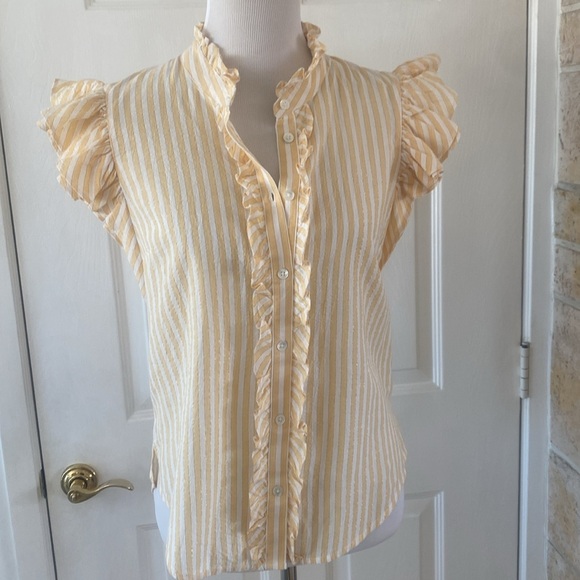 Veronica Beard Tennille shirt - Picture 3 of 10